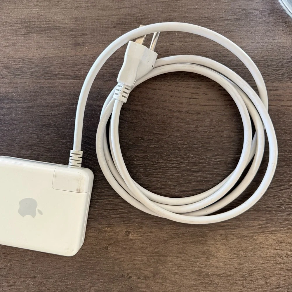 Apple White USB Power Adapter with Attached Cable